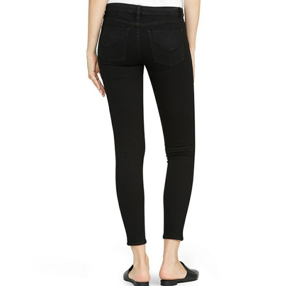 Hudson Krista Super Skinny Ankle Denim Jeans Black - Picture 2 of 11